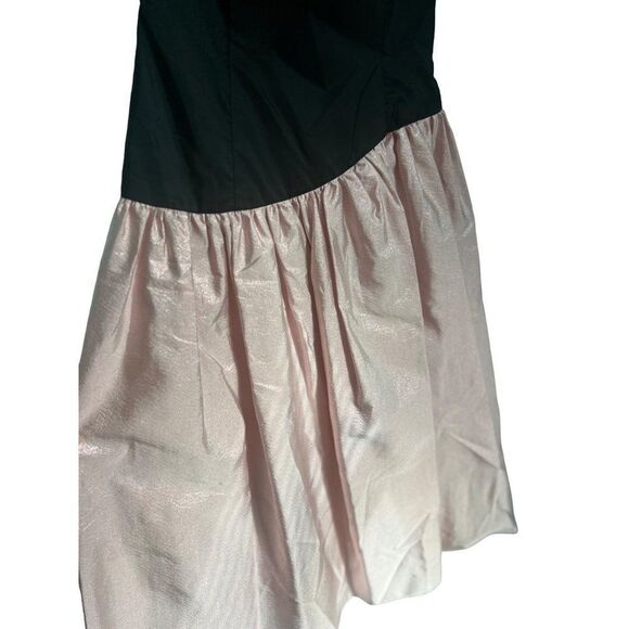 Vintage Roberta formal prom one shoulder dress size 8 - Picture 3 of 6